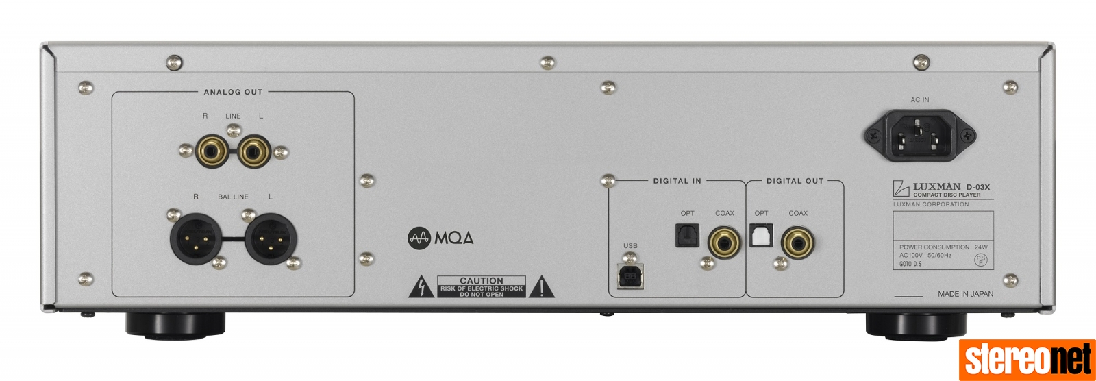 Luxman D-03X MQA CD player