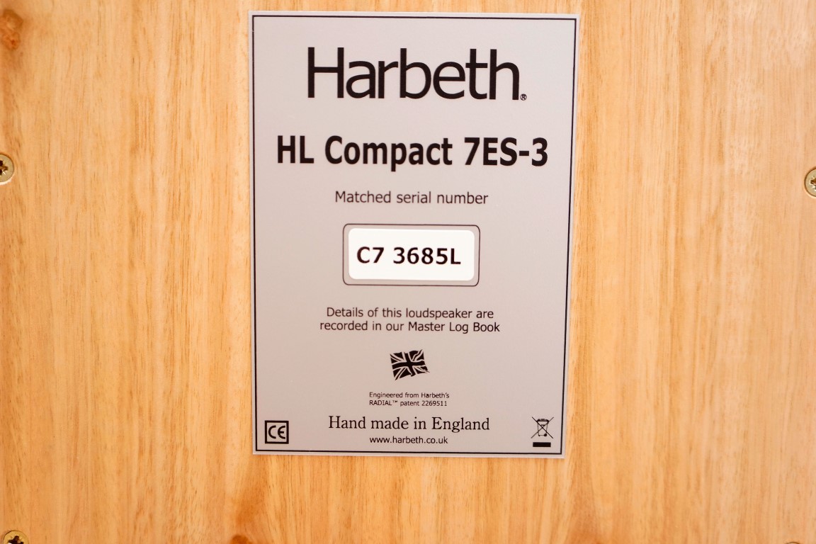 Harbeth Hl Compact 7es 3 Loudspeakers Stereonet United Kingdom